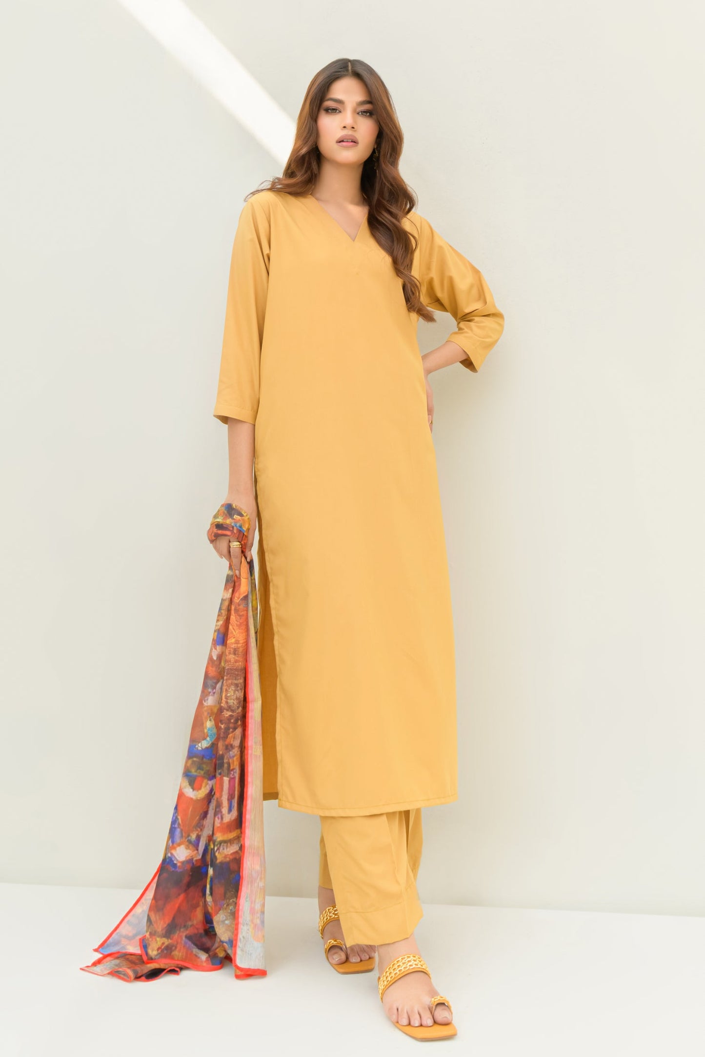 SUMMER GOLD - 2 Piece Co-Ord Set