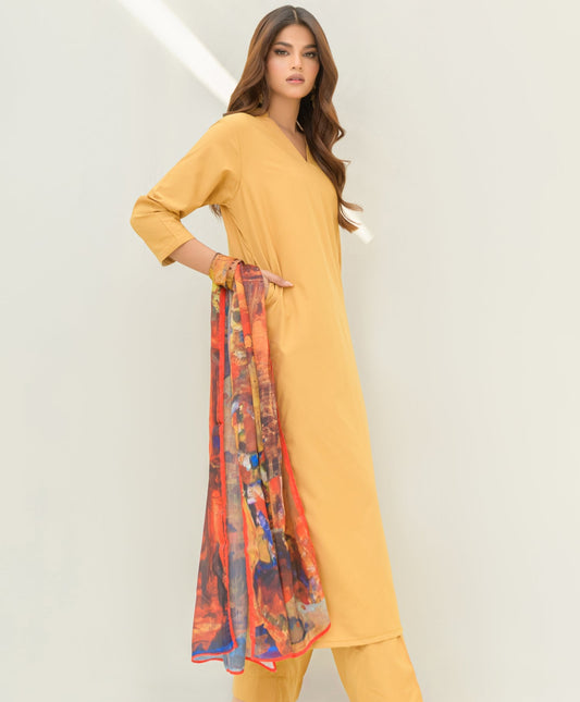 SUMMER GOLD - 2 Piece Co-Ord Set