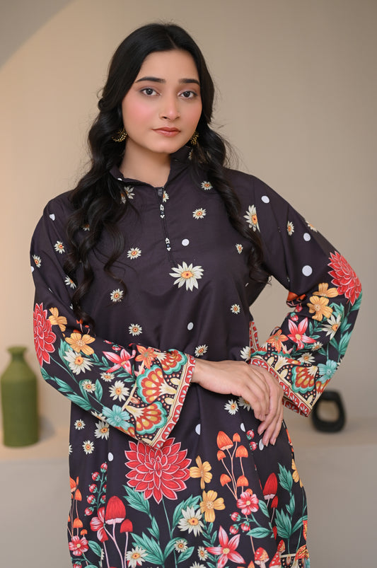 Midnight Floral Symphony