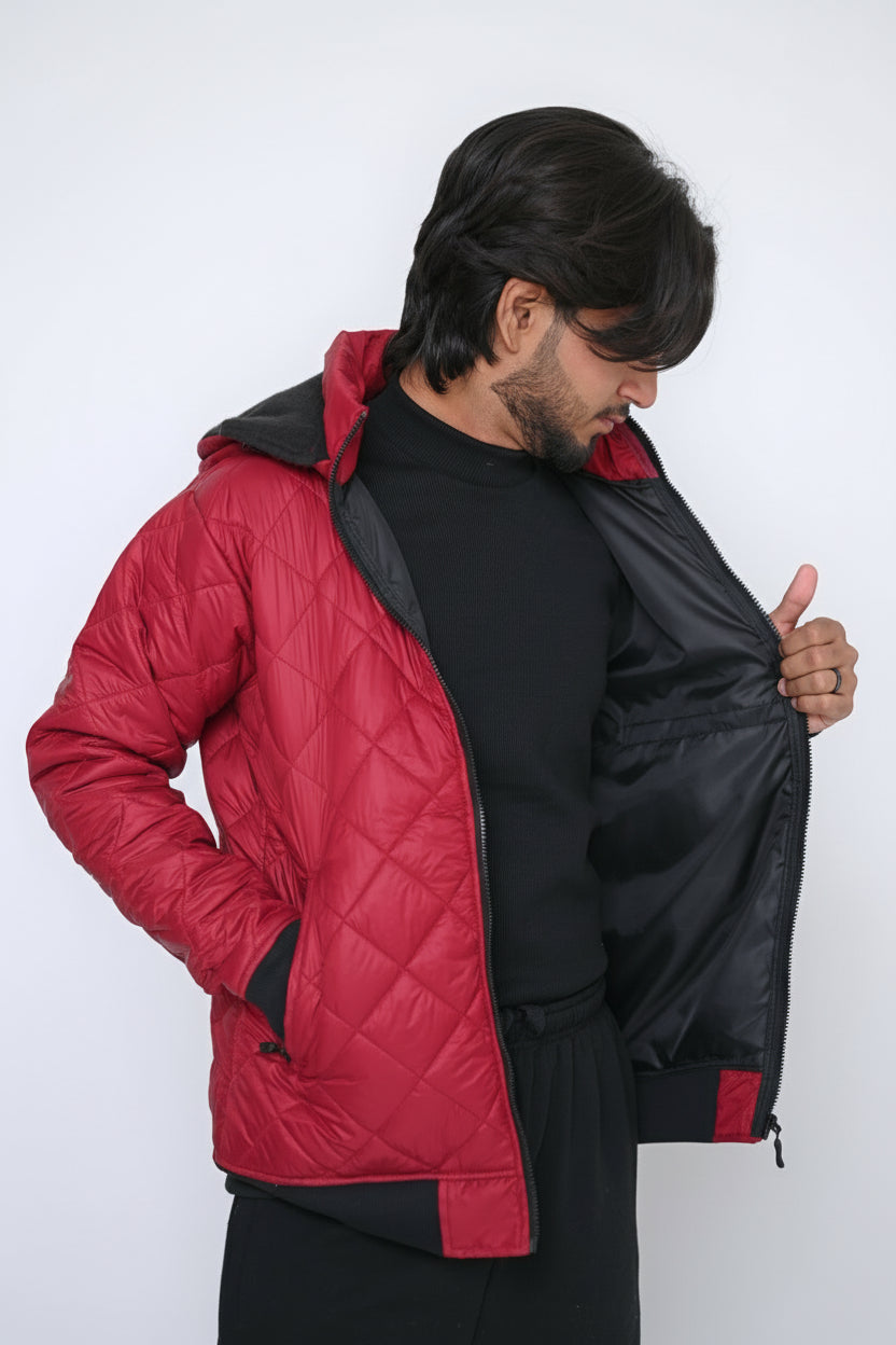 Crimson Shield Puffer