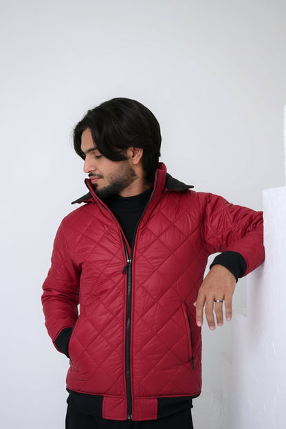 Crimson Shield Puffer