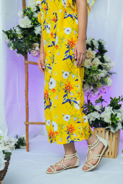 Tropicle Ruffle Jumpsuit