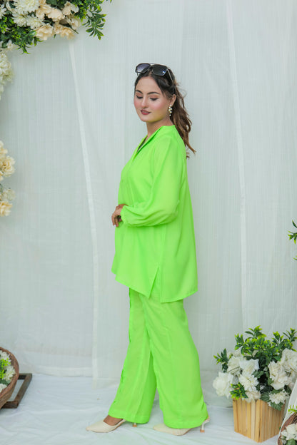 Limeglow 2-Piece Set by SuitsU